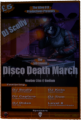 Disco Death March advert.