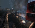 Sunken section of road, near the spawn.