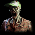 Menu splash screen of the Crawler during the Hillbilly Horror event.