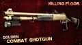 Promo image for Golden Combat shotgun.