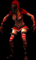Заставка меню со Сталкером во время Искривленного Рождества.