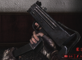 Mac-10 reloading.