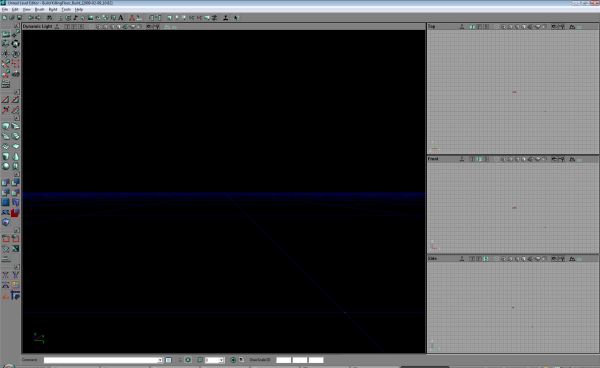 The first screen you'll see when the SDK has booted up.